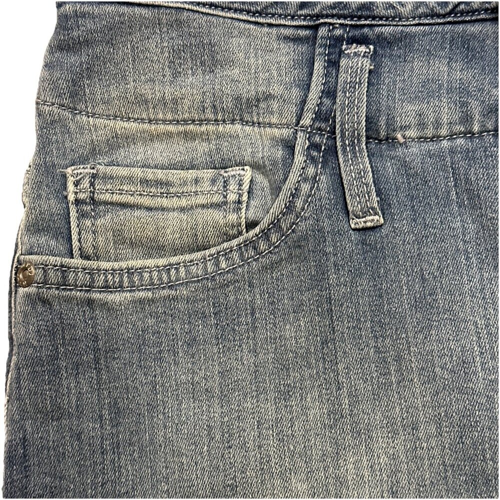 NYDJ Chloe Capri Jeans Hollywood Waistband Thistle Falls Size 4 Cropped Denim - Picture 5 of 11